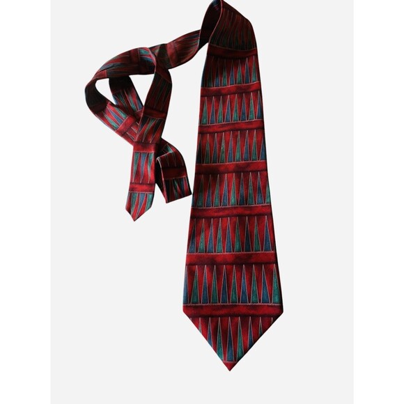 The Metropolitan Museum of Art MOMA Neck Tie 100% Silk 3-1/2” X 60” Made Canada - Picture 5 of 7